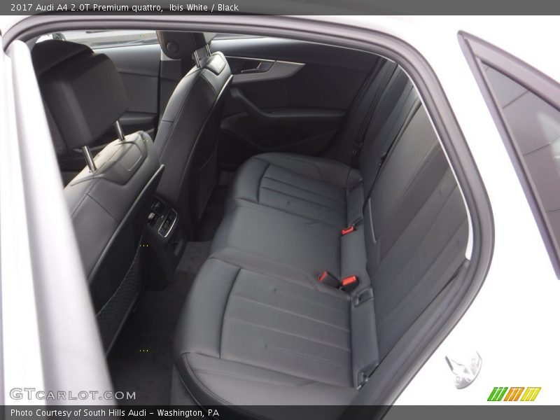 Ibis White / Black 2017 Audi A4 2.0T Premium quattro