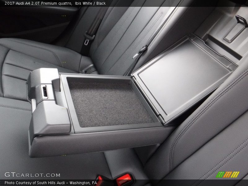 Ibis White / Black 2017 Audi A4 2.0T Premium quattro