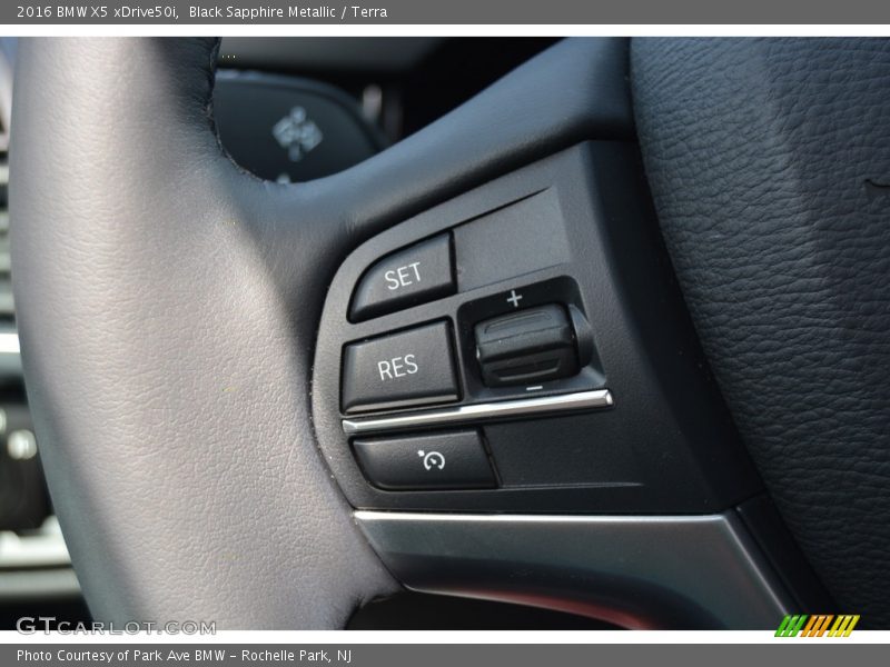 Controls of 2016 X5 xDrive50i
