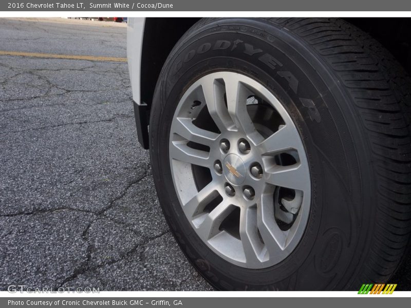 Summit White / Cocoa/Dune 2016 Chevrolet Tahoe LT
