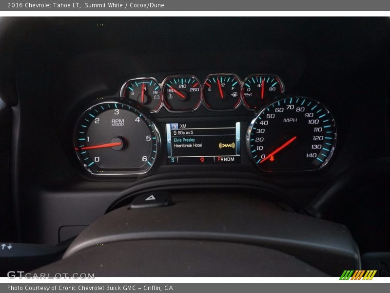 Summit White / Cocoa/Dune 2016 Chevrolet Tahoe LT