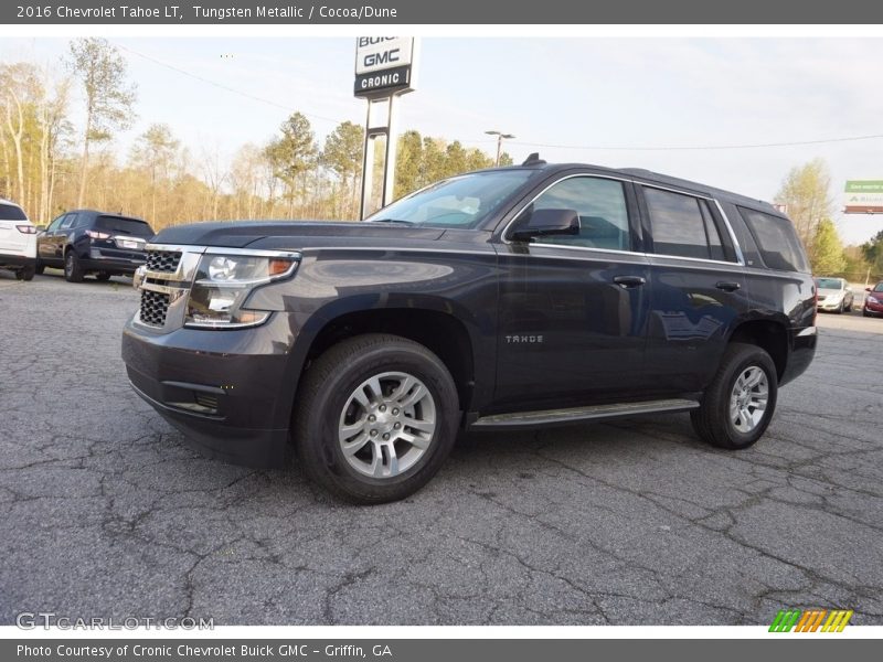 Tungsten Metallic / Cocoa/Dune 2016 Chevrolet Tahoe LT