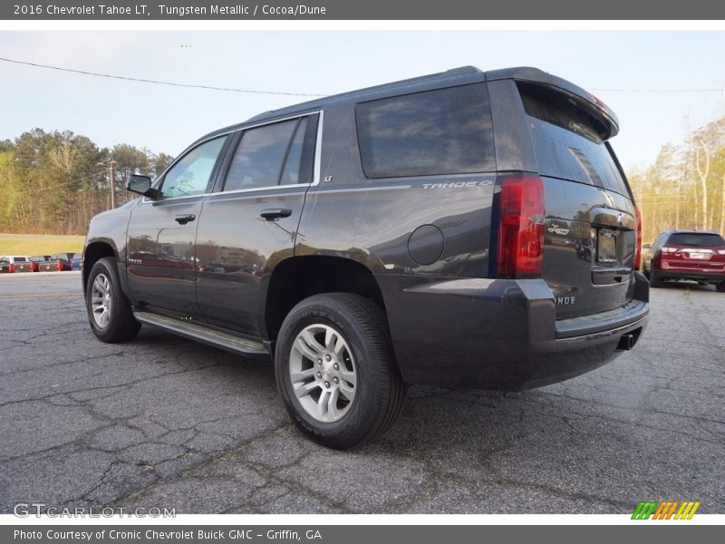Tungsten Metallic / Cocoa/Dune 2016 Chevrolet Tahoe LT