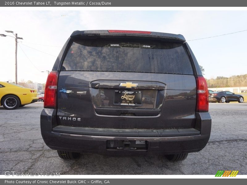 Tungsten Metallic / Cocoa/Dune 2016 Chevrolet Tahoe LT