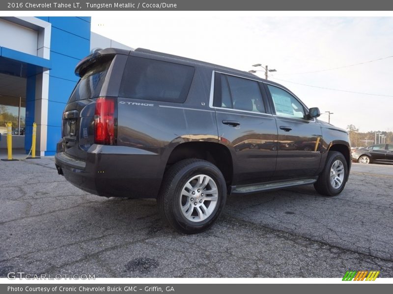Tungsten Metallic / Cocoa/Dune 2016 Chevrolet Tahoe LT
