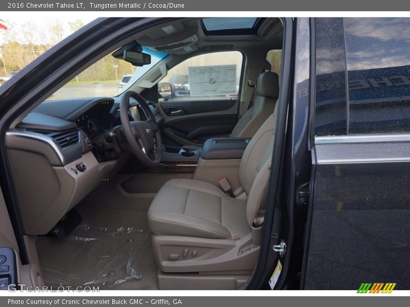 Tungsten Metallic / Cocoa/Dune 2016 Chevrolet Tahoe LT