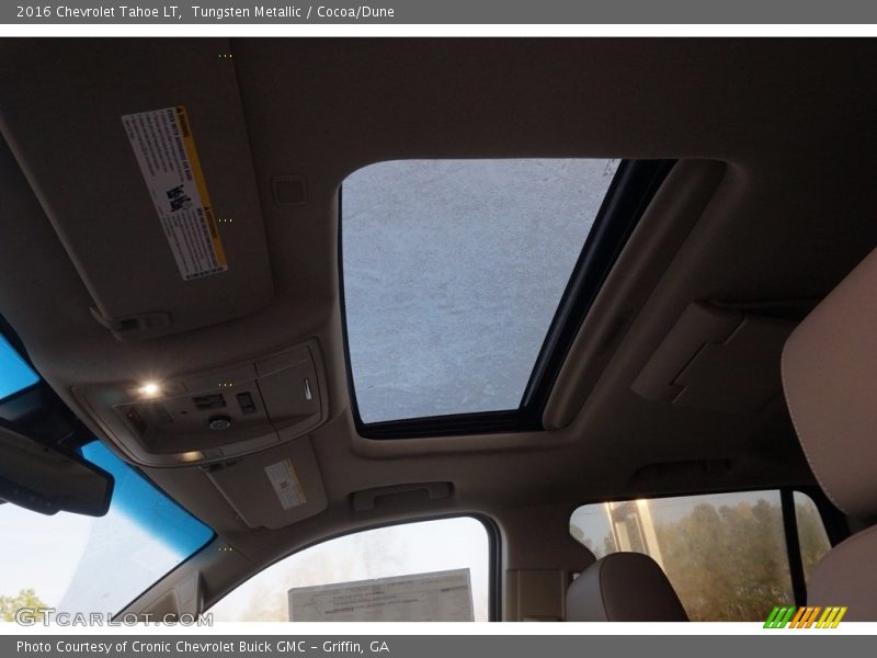 Tungsten Metallic / Cocoa/Dune 2016 Chevrolet Tahoe LT