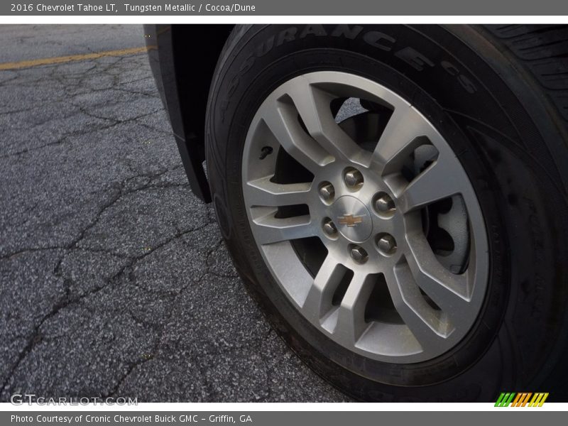 Tungsten Metallic / Cocoa/Dune 2016 Chevrolet Tahoe LT