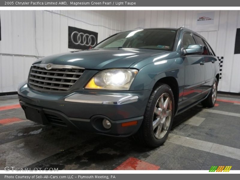 Magnesium Green Pearl / Light Taupe 2005 Chrysler Pacifica Limited AWD