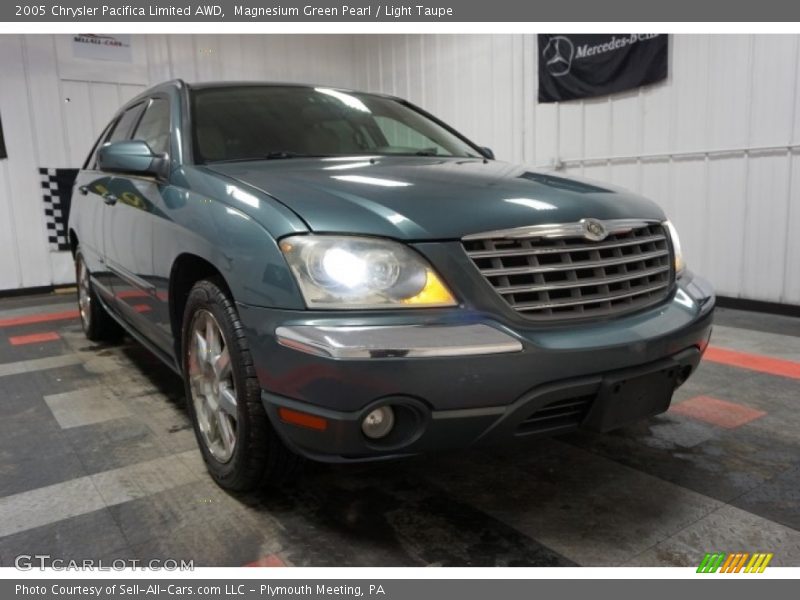 Magnesium Green Pearl / Light Taupe 2005 Chrysler Pacifica Limited AWD