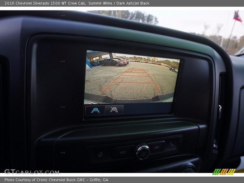 Summit White / Dark Ash/Jet Black 2016 Chevrolet Silverado 1500 WT Crew Cab
