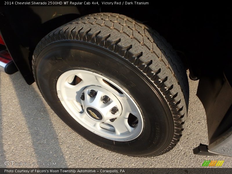 Victory Red / Dark Titanium 2014 Chevrolet Silverado 2500HD WT Regular Cab 4x4