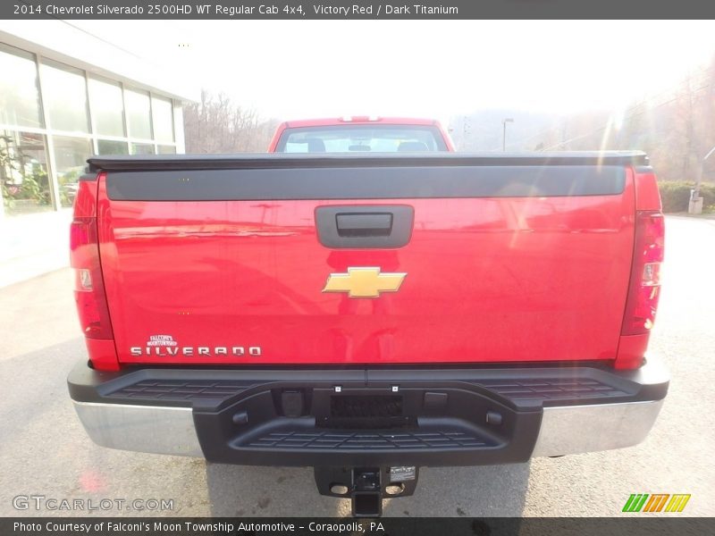 Victory Red / Dark Titanium 2014 Chevrolet Silverado 2500HD WT Regular Cab 4x4