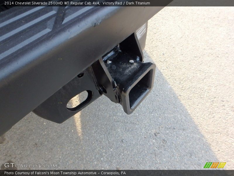 Victory Red / Dark Titanium 2014 Chevrolet Silverado 2500HD WT Regular Cab 4x4