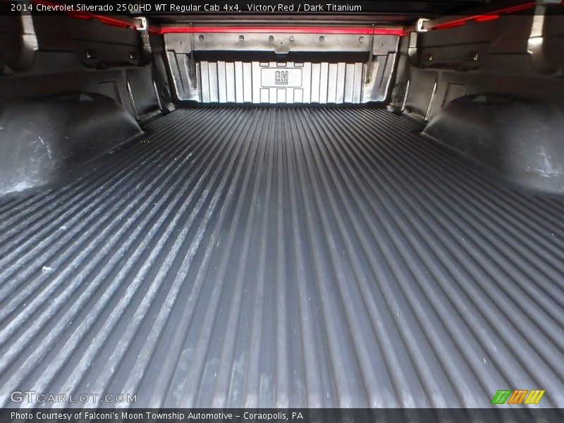 Victory Red / Dark Titanium 2014 Chevrolet Silverado 2500HD WT Regular Cab 4x4
