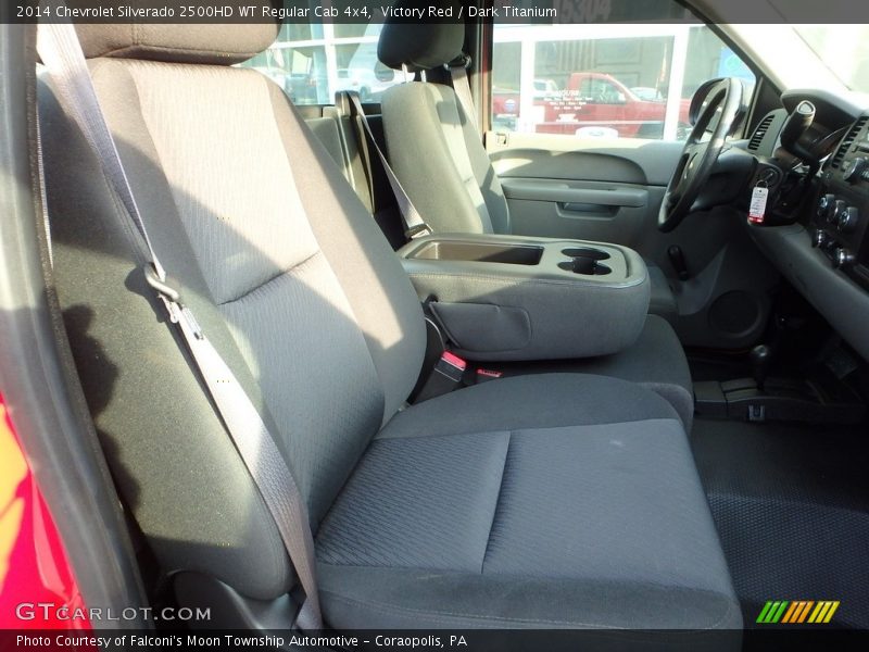 Victory Red / Dark Titanium 2014 Chevrolet Silverado 2500HD WT Regular Cab 4x4