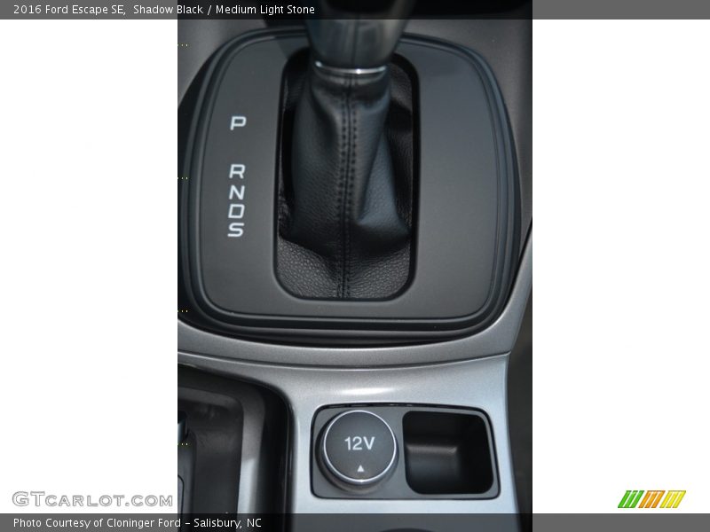 Shadow Black / Medium Light Stone 2016 Ford Escape SE