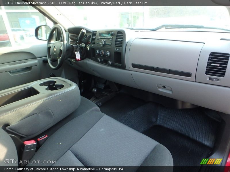 Victory Red / Dark Titanium 2014 Chevrolet Silverado 2500HD WT Regular Cab 4x4