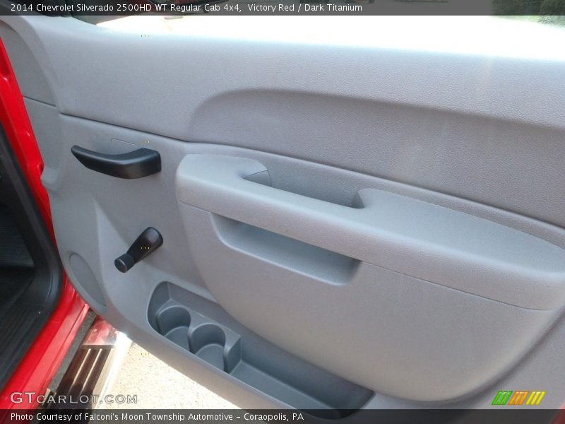 Victory Red / Dark Titanium 2014 Chevrolet Silverado 2500HD WT Regular Cab 4x4