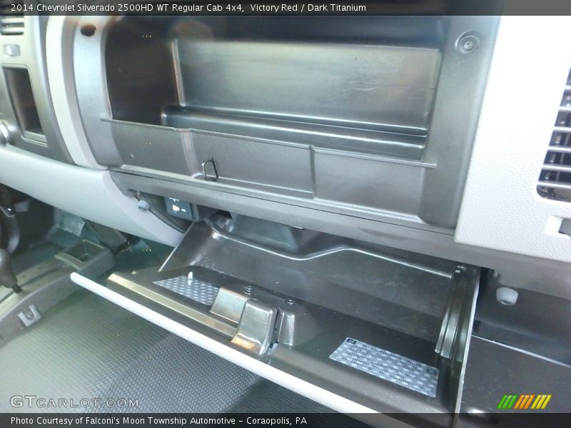 Victory Red / Dark Titanium 2014 Chevrolet Silverado 2500HD WT Regular Cab 4x4