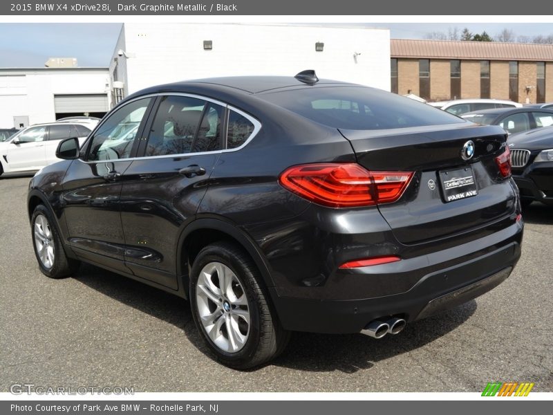 Dark Graphite Metallic / Black 2015 BMW X4 xDrive28i