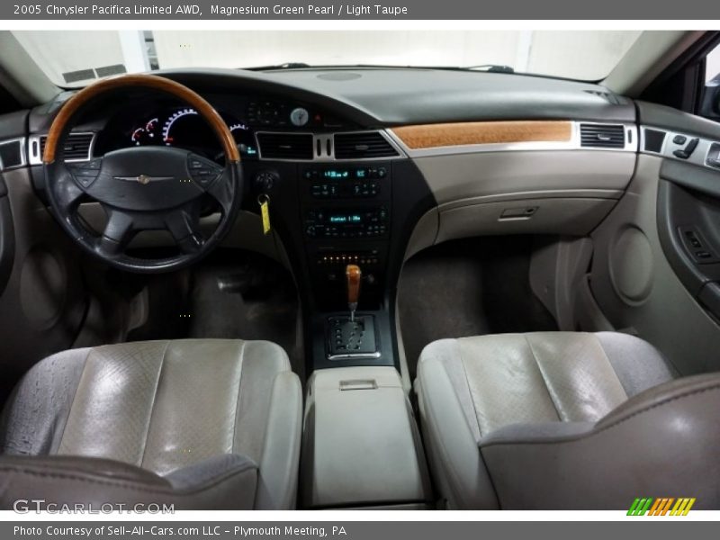 Magnesium Green Pearl / Light Taupe 2005 Chrysler Pacifica Limited AWD