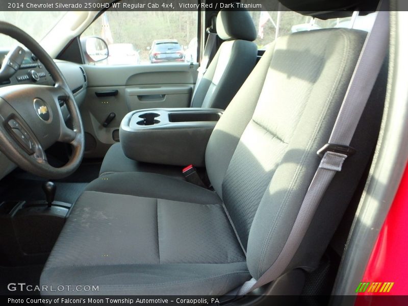 Victory Red / Dark Titanium 2014 Chevrolet Silverado 2500HD WT Regular Cab 4x4