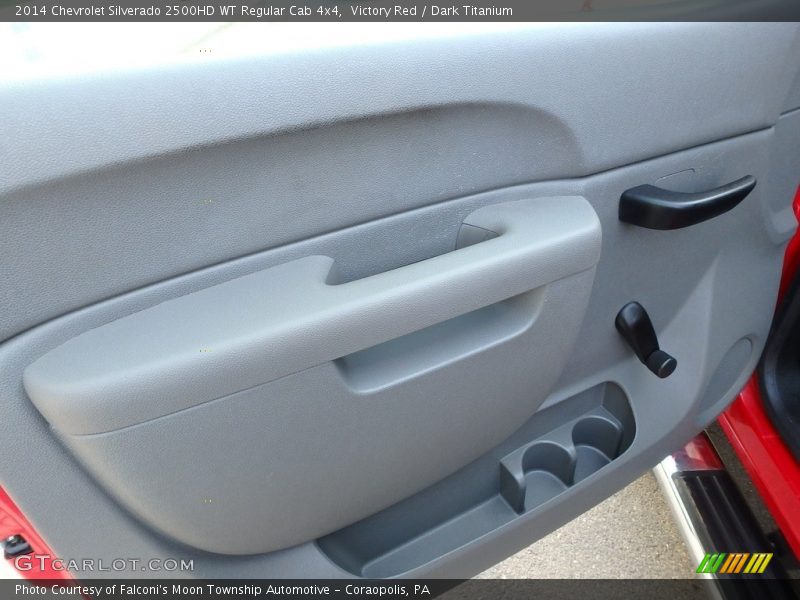 Victory Red / Dark Titanium 2014 Chevrolet Silverado 2500HD WT Regular Cab 4x4