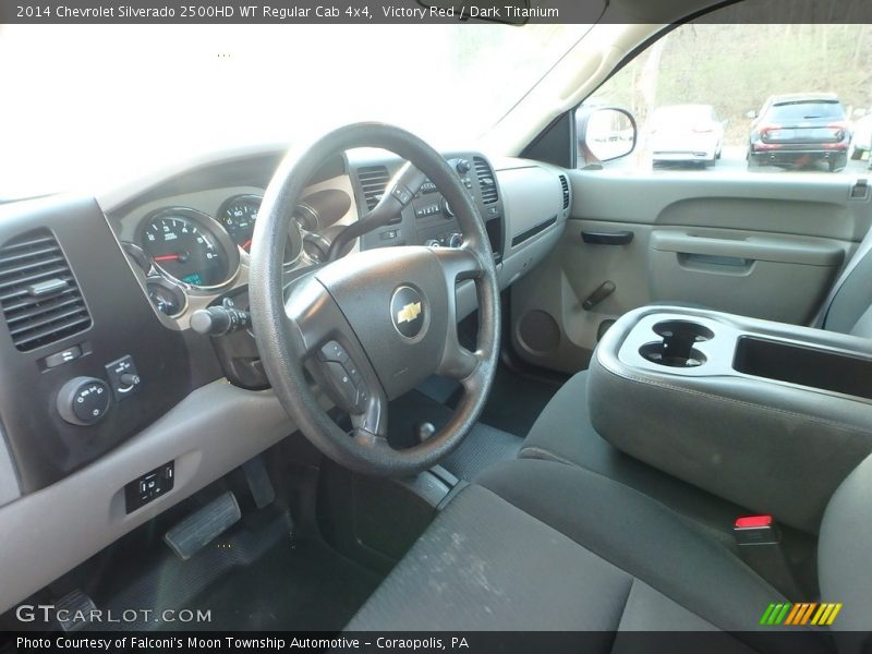 Victory Red / Dark Titanium 2014 Chevrolet Silverado 2500HD WT Regular Cab 4x4