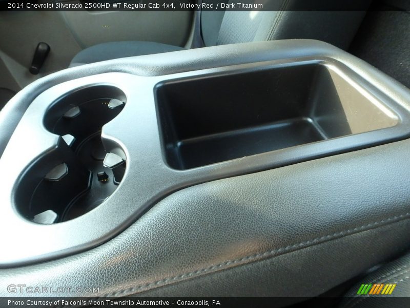 Victory Red / Dark Titanium 2014 Chevrolet Silverado 2500HD WT Regular Cab 4x4