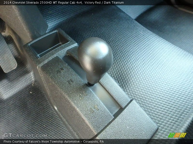 Victory Red / Dark Titanium 2014 Chevrolet Silverado 2500HD WT Regular Cab 4x4