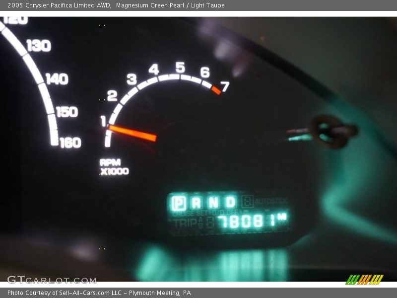 Magnesium Green Pearl / Light Taupe 2005 Chrysler Pacifica Limited AWD