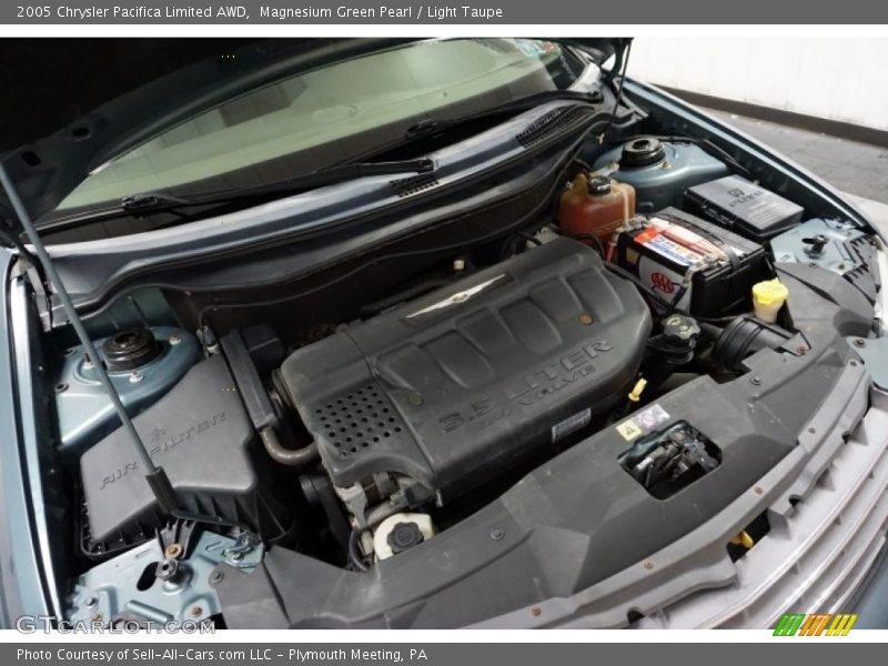 Magnesium Green Pearl / Light Taupe 2005 Chrysler Pacifica Limited AWD