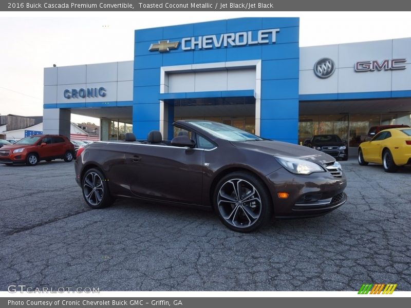 Toasted Coconut Metallic / Jet Black/Jet Black 2016 Buick Cascada Premium Convertible