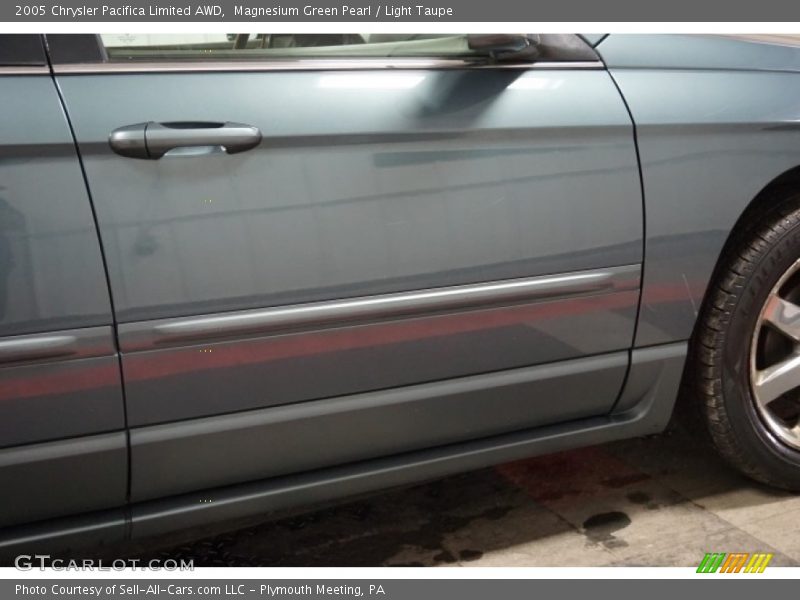 Magnesium Green Pearl / Light Taupe 2005 Chrysler Pacifica Limited AWD