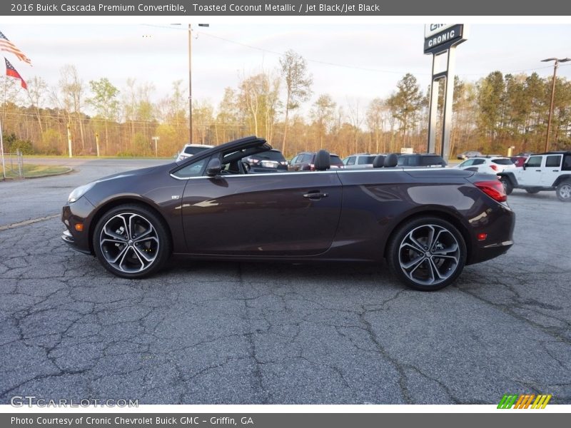 Toasted Coconut Metallic / Jet Black/Jet Black 2016 Buick Cascada Premium Convertible