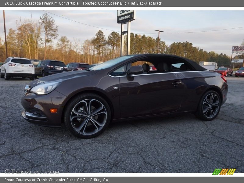 Toasted Coconut Metallic / Jet Black/Jet Black 2016 Buick Cascada Premium Convertible