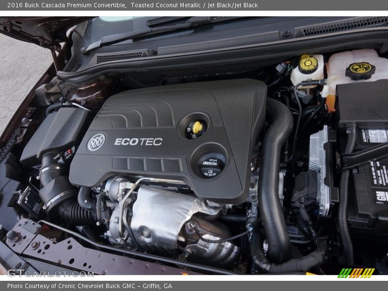  2016 Cascada Premium Convertible Engine - 1.6 Liter SIDI Turbocharged DOHC 16-Valve VVT ECOTEC 4 CYlinder