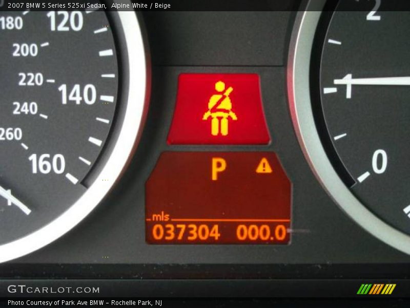 Alpine White / Beige 2007 BMW 5 Series 525xi Sedan