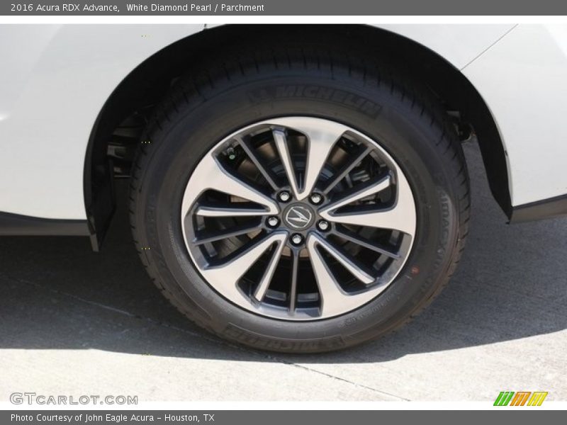 White Diamond Pearl / Parchment 2016 Acura RDX Advance