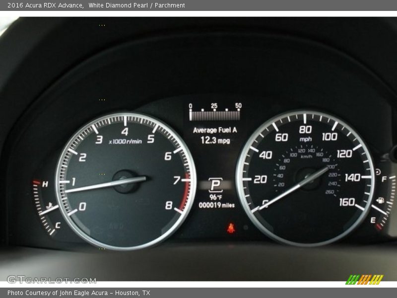 White Diamond Pearl / Parchment 2016 Acura RDX Advance