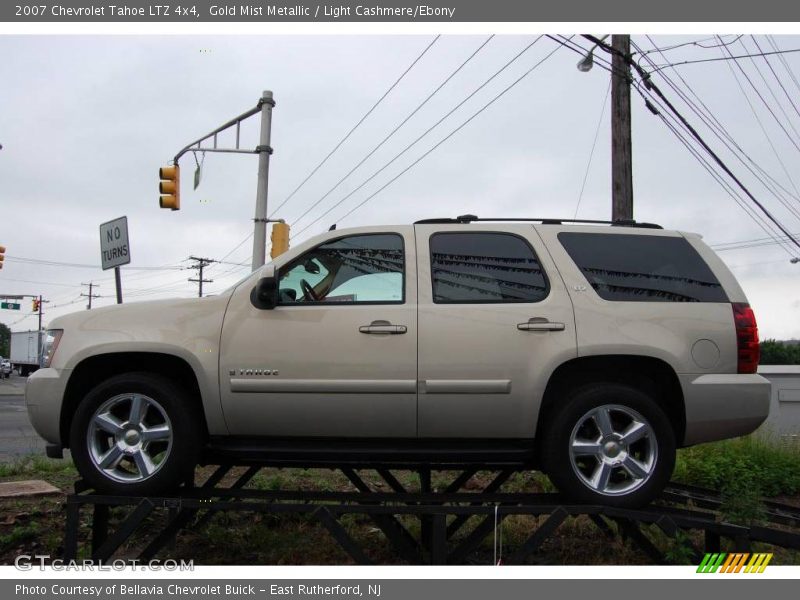 Gold Mist Metallic / Light Cashmere/Ebony 2007 Chevrolet Tahoe LTZ 4x4