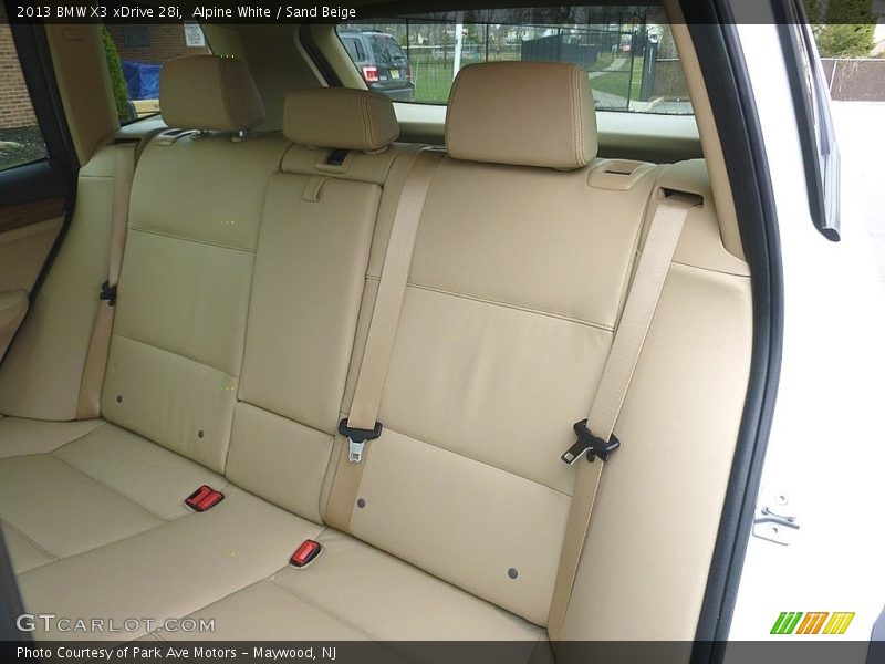 Alpine White / Sand Beige 2013 BMW X3 xDrive 28i