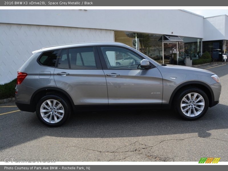 Space Grey Metallic / Black 2016 BMW X3 xDrive28i