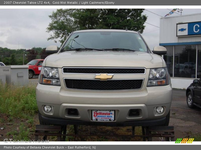 Gold Mist Metallic / Light Cashmere/Ebony 2007 Chevrolet Tahoe LTZ 4x4