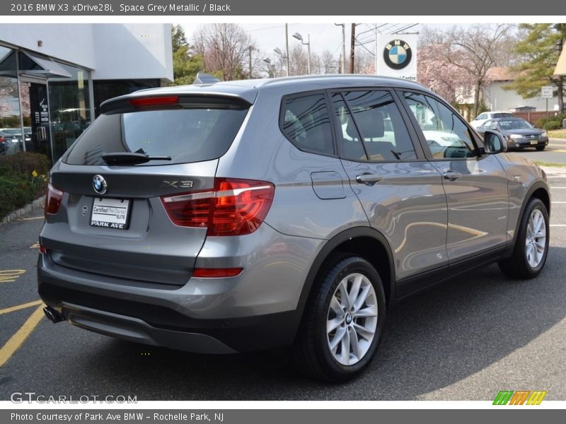 Space Grey Metallic / Black 2016 BMW X3 xDrive28i