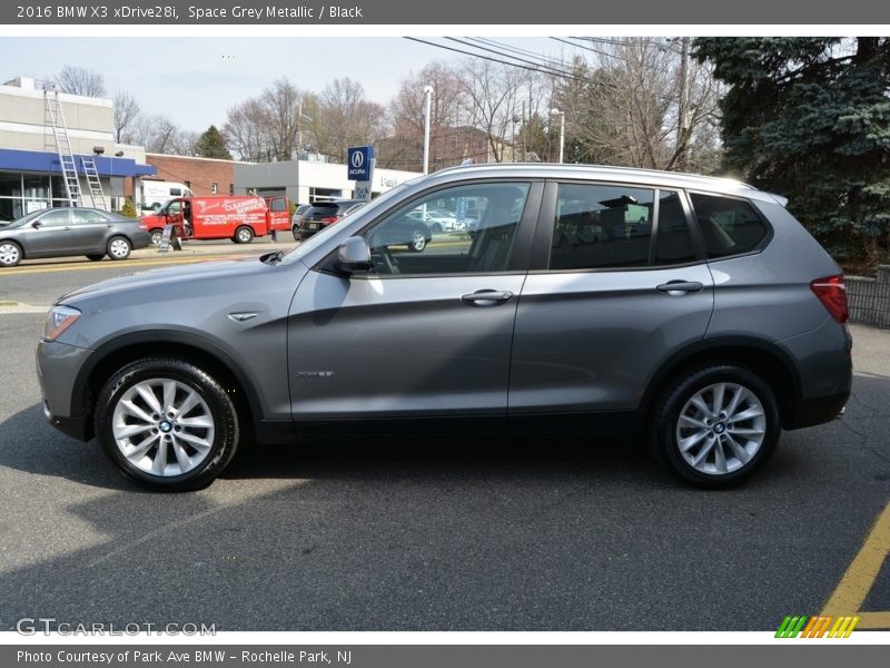 Space Grey Metallic / Black 2016 BMW X3 xDrive28i