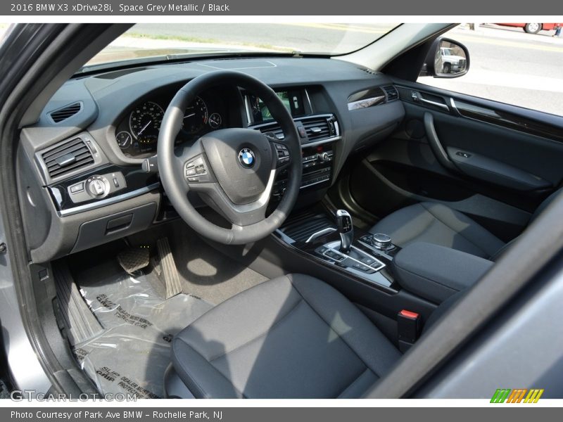 Space Grey Metallic / Black 2016 BMW X3 xDrive28i