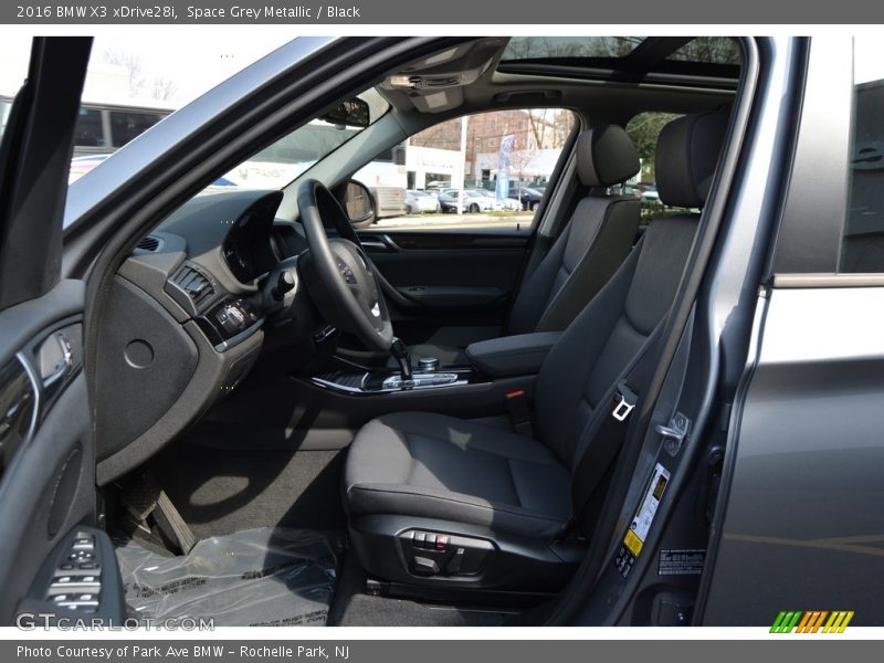 Space Grey Metallic / Black 2016 BMW X3 xDrive28i
