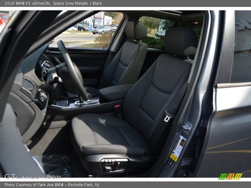 Space Grey Metallic / Black 2016 BMW X3 xDrive28i